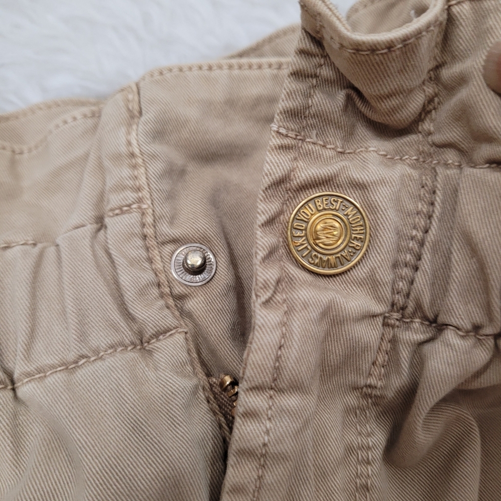 Mother The Yoyo Ruffle Greaser Paperbag Pants - Picture 8 of 12